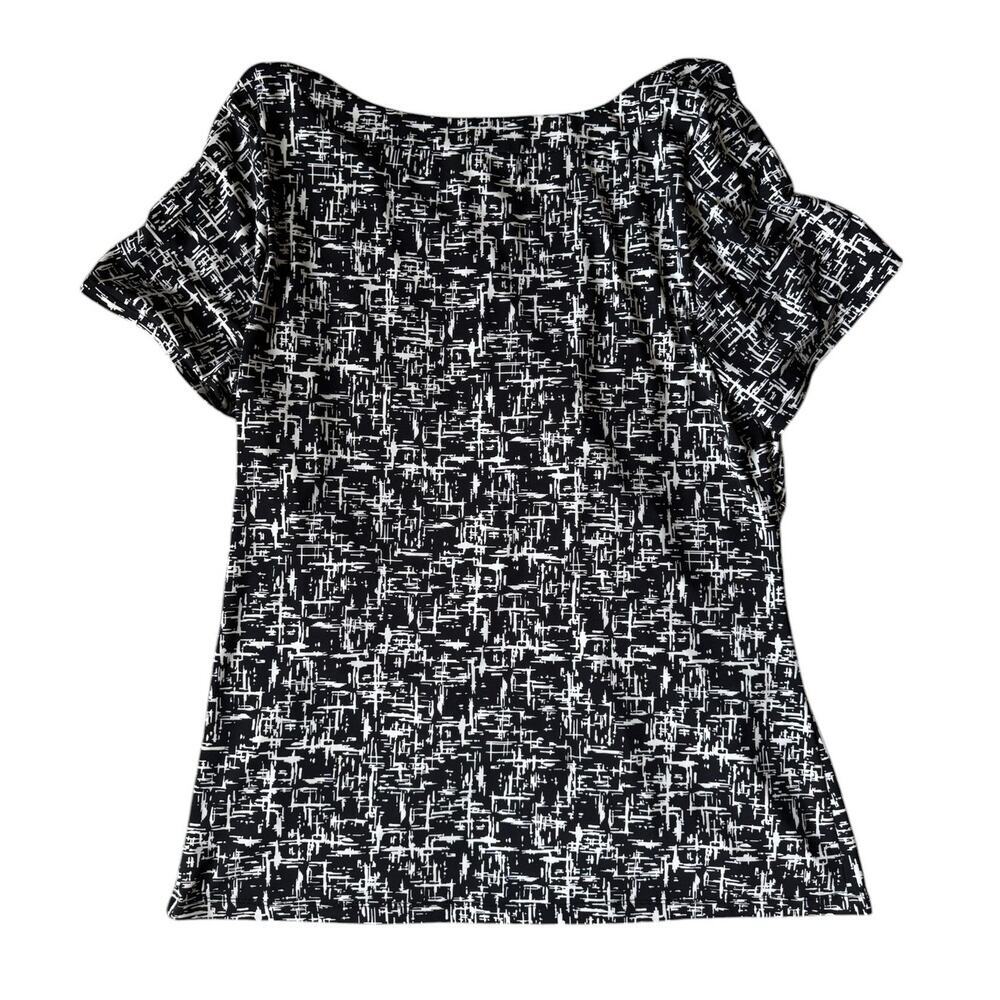 Alfani Ruched V-Neck Blouse - Picture 4 of 6